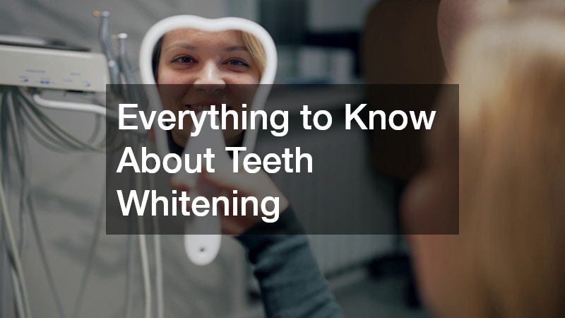 Everything to Know About Teeth Whitening