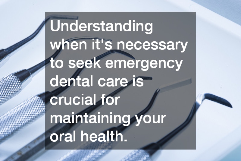 Understanding when it