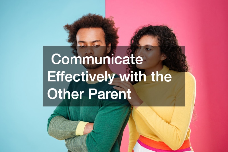  Communicate Effectively with the Other Parent