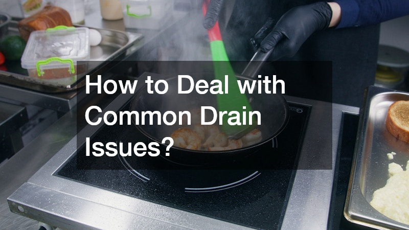 How to Deal with Common Drain Issues?