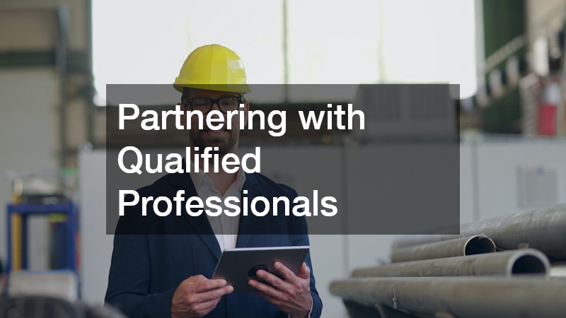 Partnering with Qualified Professionals