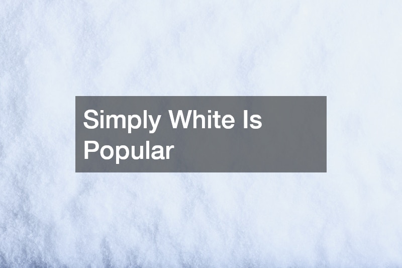 Simply White Is Popular