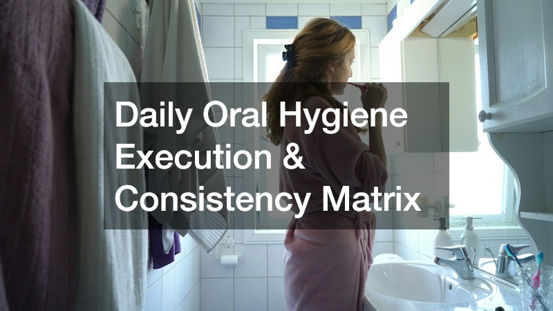 Daily Oral Hygiene Execution & Consistency Matrix