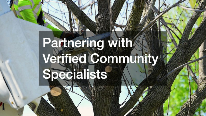 Partnering with Verified Community Specialists