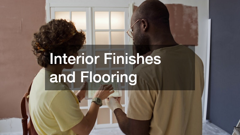 Interior Finishes and Flooring