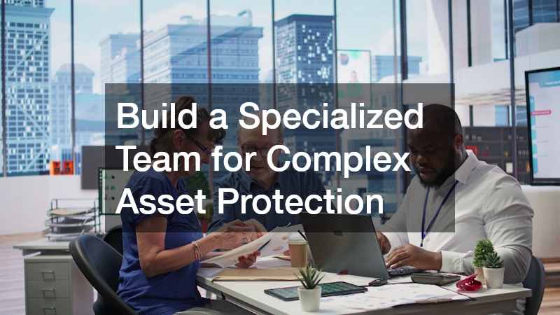 Build a Specialized Team for Complex Asset Protection