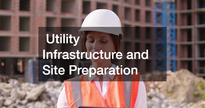  Utility Infrastructure and Site Preparation
