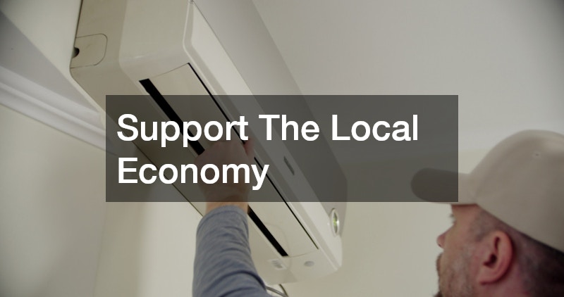 Support The Local Economy