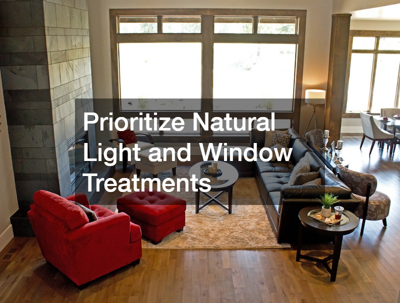 Prioritize Natural Light and Window Treatments