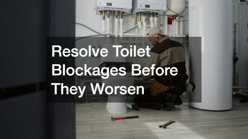 Resolve Toilet Blockages Before They Worsen