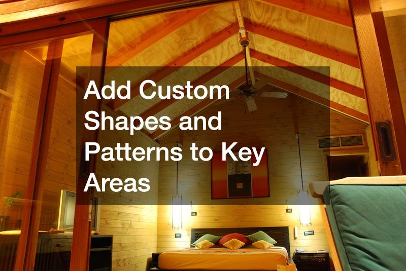 Add Custom Shapes and Patterns to Key Areas