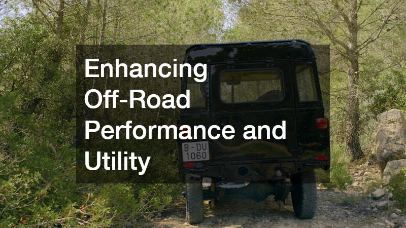 Enhancing Off-Road Performance and Utility