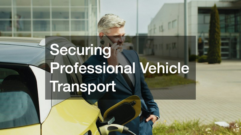 Securing Professional Vehicle Transport