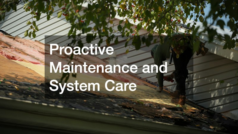 Proactive Maintenance and System Care