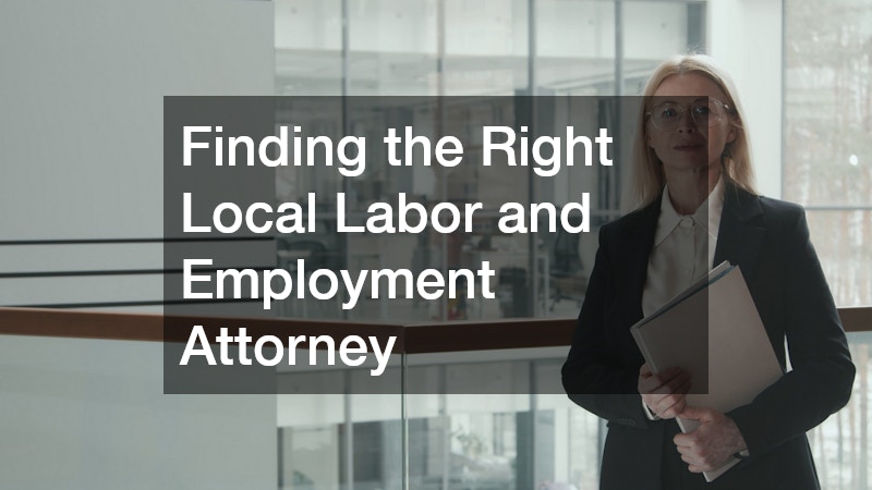 Finding the Right Local Labor and Employment Attorney