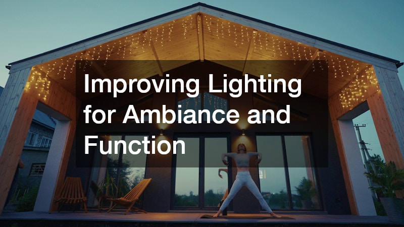 Improving Lighting for Ambiance and Function