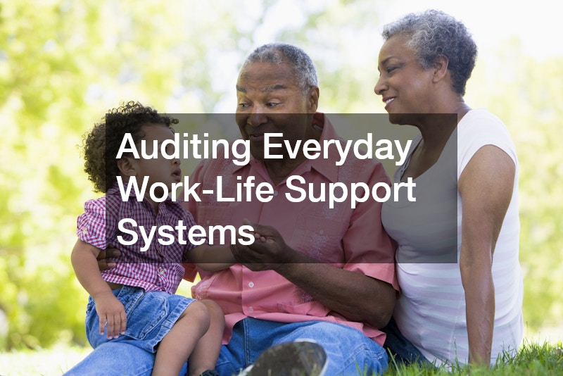 Auditing Everyday Work-Life Support Systems