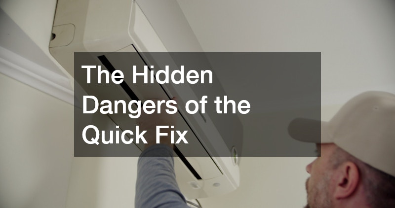 The Hidden Dangers of the Quick Fix