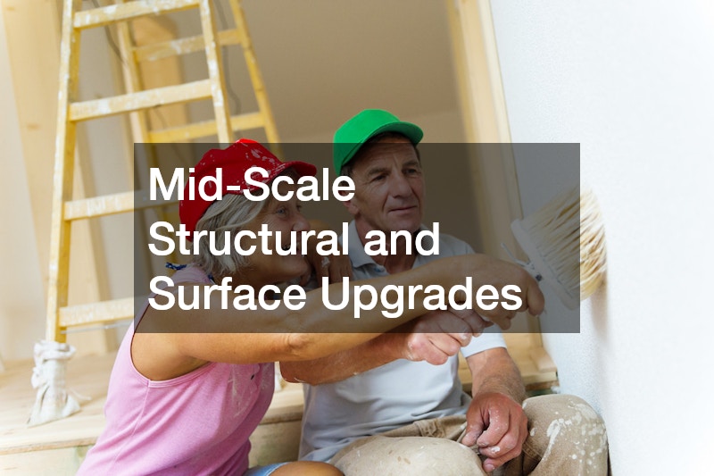 Mid-Scale Structural and Surface Upgrades