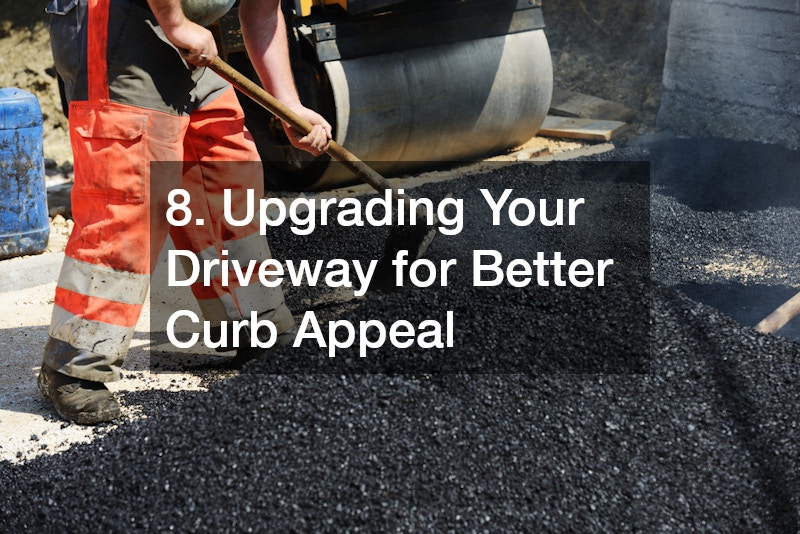 8. Upgrading Your Driveway for Better Curb Appeal