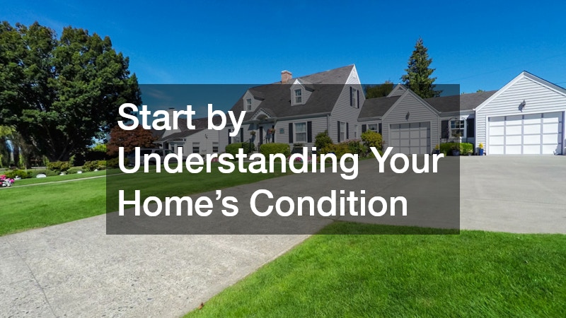 Start by Understanding Your Home’s Condition