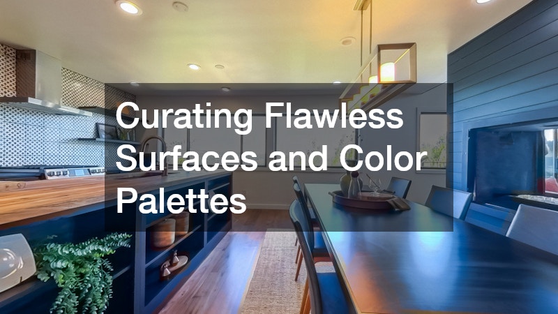 Curating Flawless Surfaces and Color Palettes