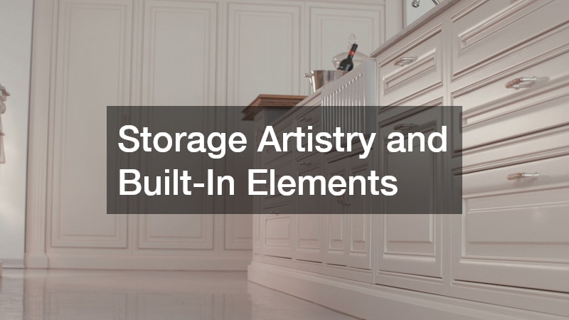 Storage Artistry and Built-In Elements