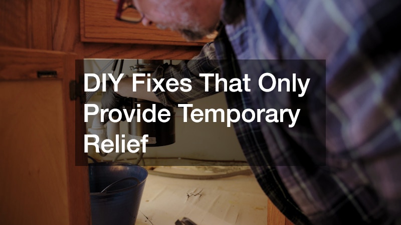 DIY Fixes That Only Provide Temporary Relief