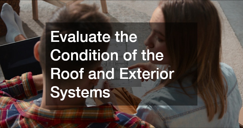 Evaluate the Condition of the Roof and Exterior Systems