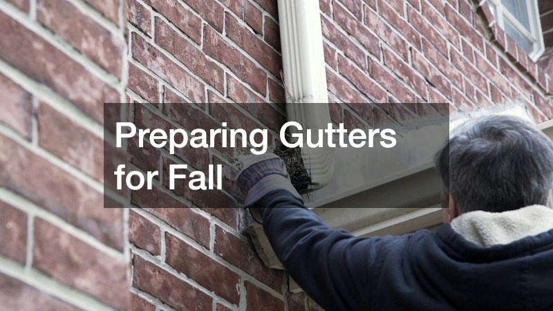Preparing Gutters for Fall
