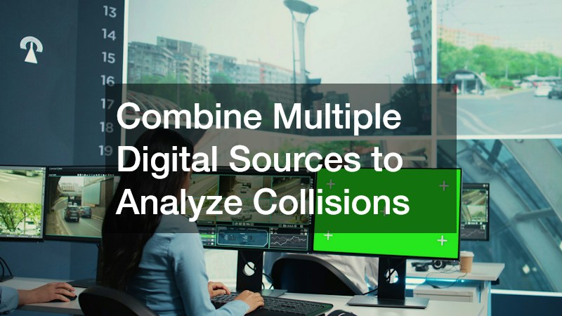 Combine Multiple Digital Sources to Analyze Collisions