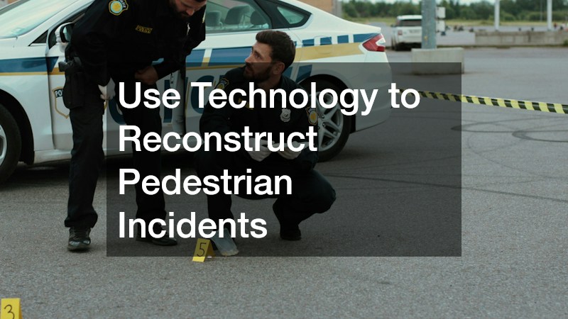Use Technology to Reconstruct Pedestrian Incidents