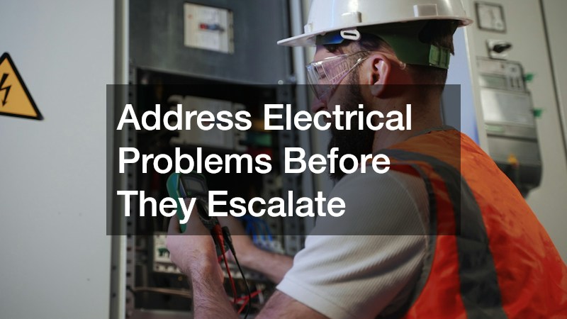 Address Electrical Problems Before They Escalate