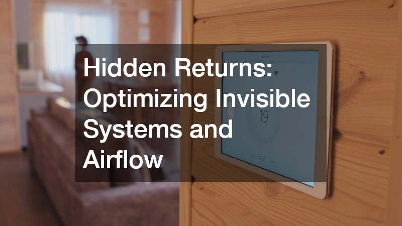 Hidden Returns: Optimizing Invisible Systems and Airflow