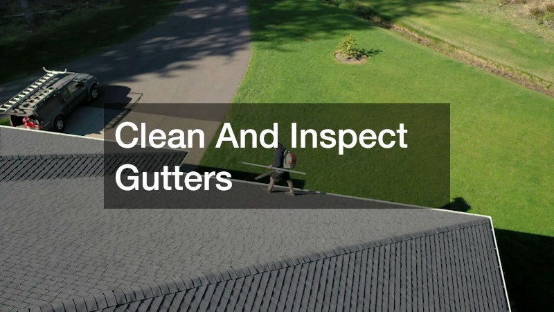 Clean And Inspect Gutters