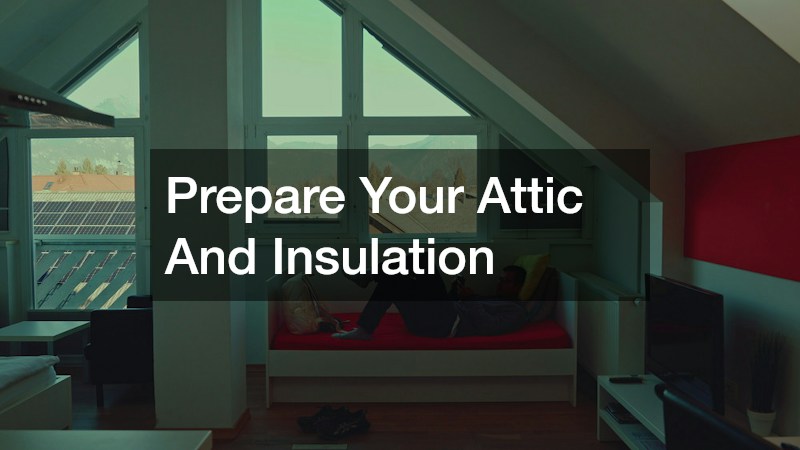 Prepare Your Attic And Insulation
