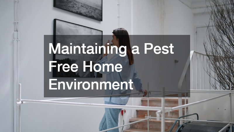 Maintaining a Pest Free Home Environment