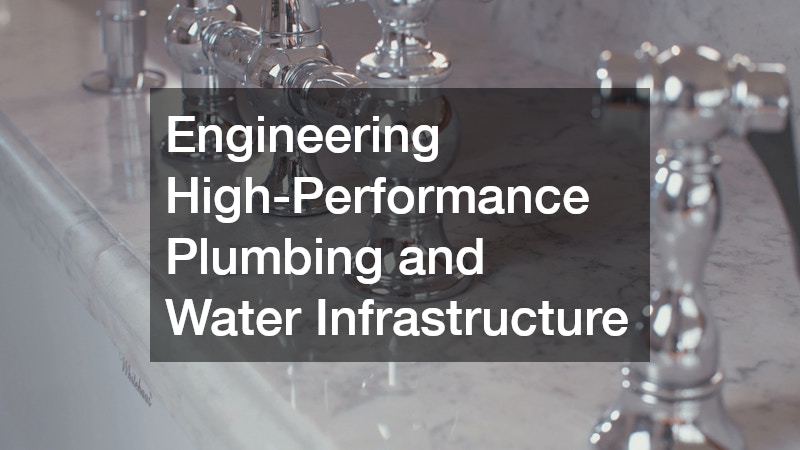 Engineering High-Performance Plumbing and Water Infrastructure