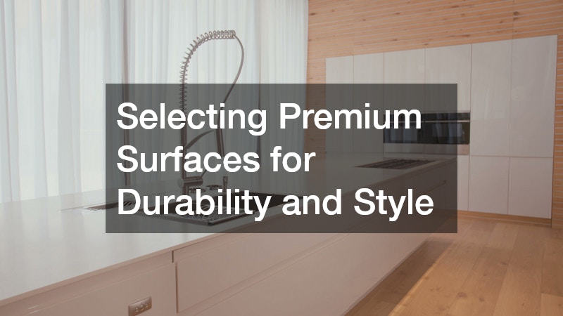 Selecting Premium Surfaces for Durability and Style