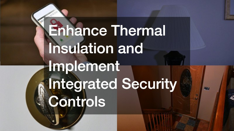 Enhance Thermal Insulation and Implement Integrated Security Controls