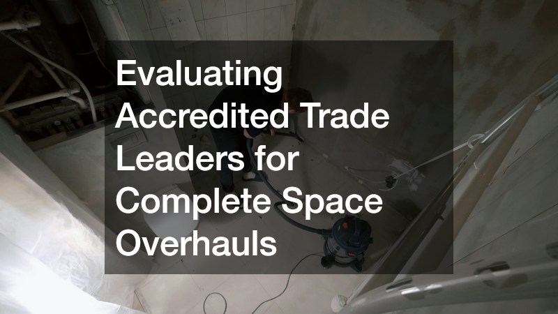 Evaluating Accredited Trade Leaders for Complete Space Overhauls