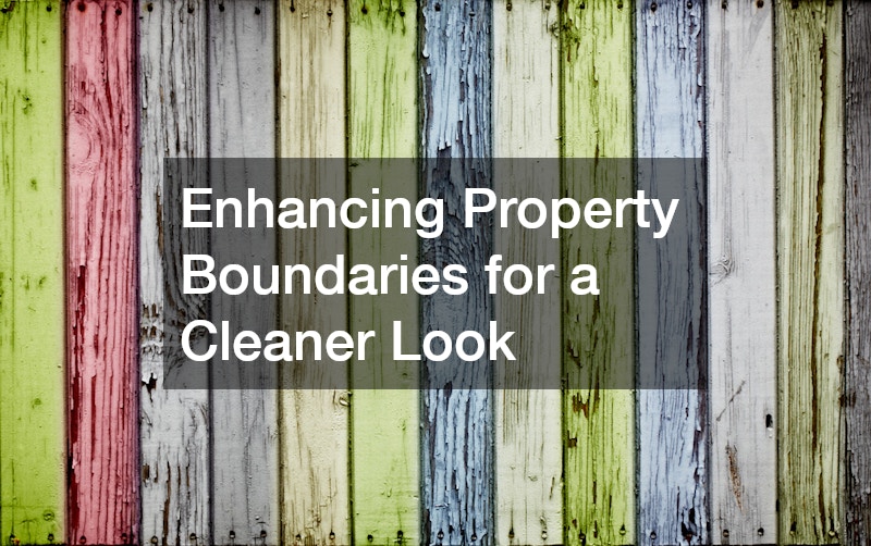 Enhancing Property Boundaries for a Cleaner Look