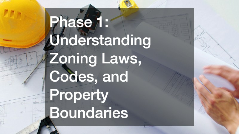 Phase 1: Understanding Zoning Laws, Codes, and Property Boundaries
