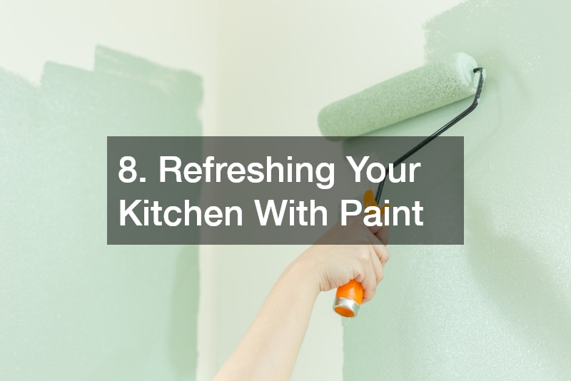 8. Refreshing Your Kitchen With Paint