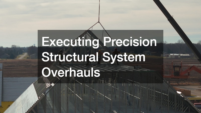 Executing Precision Structural System Overhauls