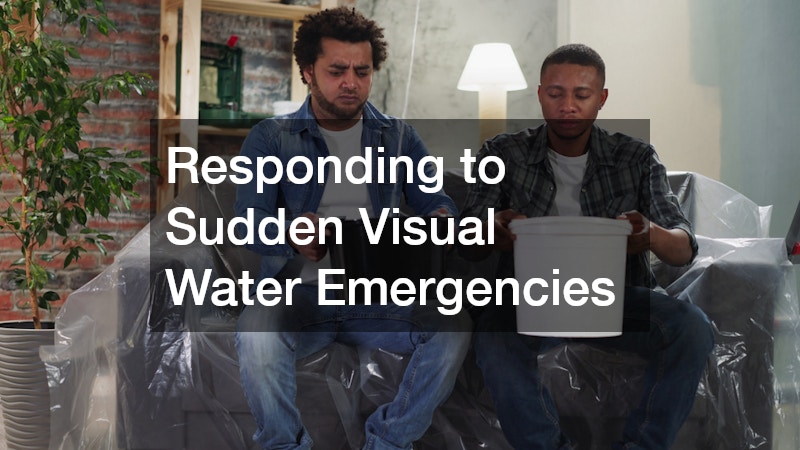 Responding to Sudden Visual Water Emergencies