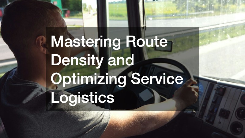 Mastering Route Density and Optimizing Service Logistics