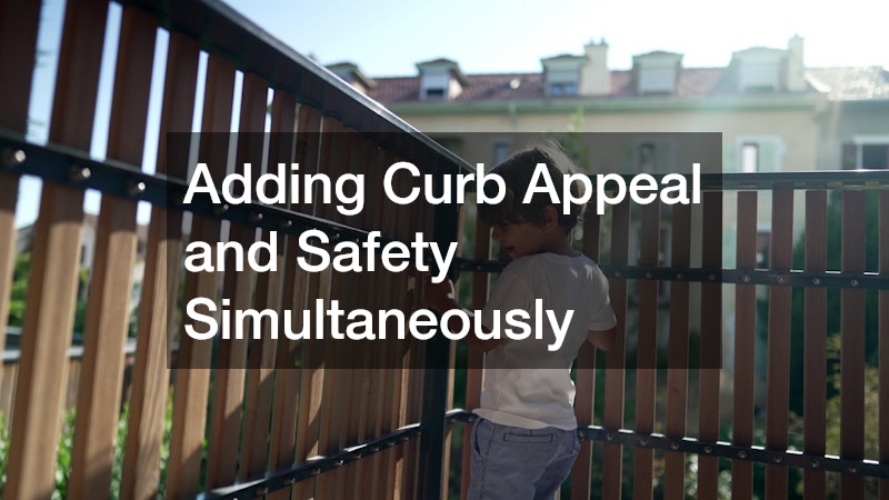 Adding Curb Appeal and Safety Simultaneously