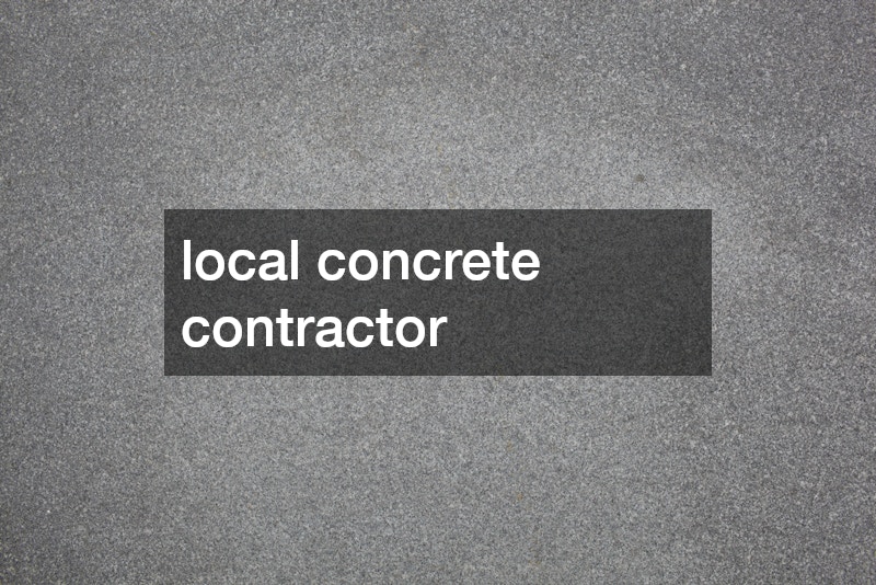 local concrete contractor