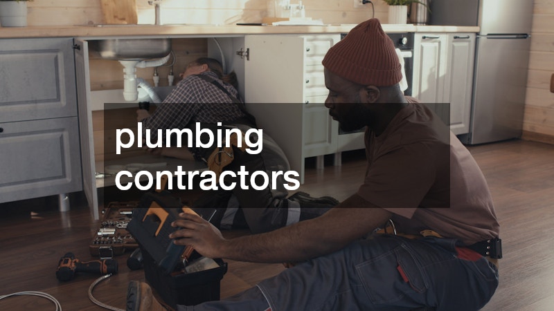 plumbing contractors